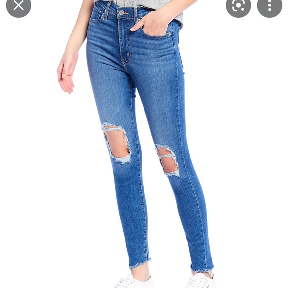 ♦️LEVI’S♦️ Mile High Super Skinny jeans. Size 30 - Picture 1 of 6